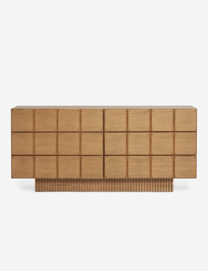 Lee blockwork design wide six drawer dresser