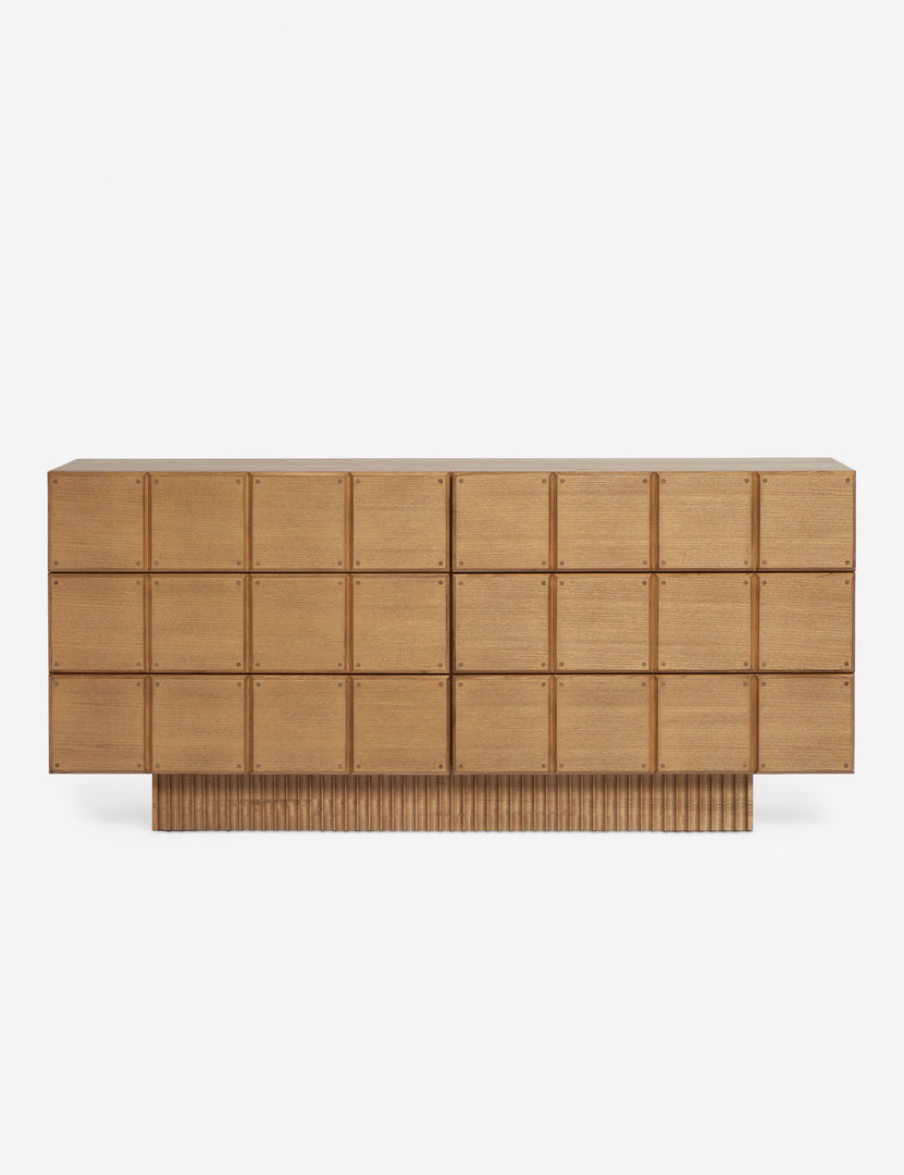 | Lee blockwork design wide six drawer dresser