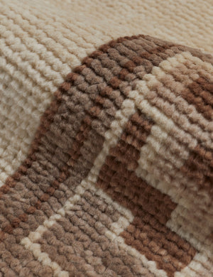 Lesi Hand-Knotted Wool Rug Swatch