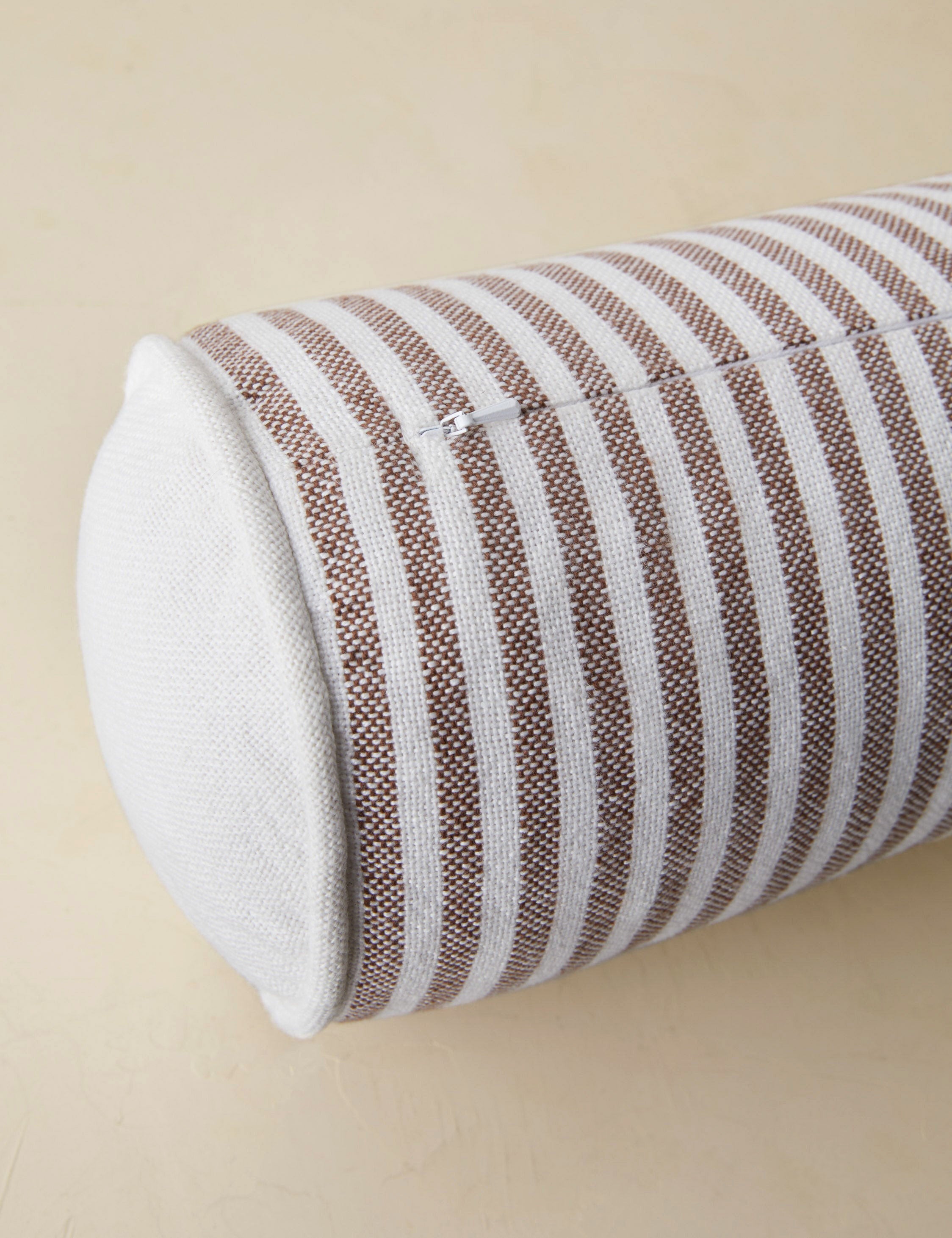 Littu Striped Bolster Pillow - Thumbnail 3