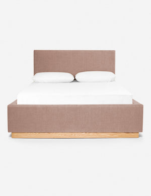 Open Box: Lockwood Bed, Apricot Linen Queen