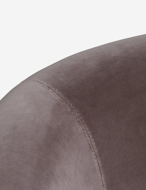 Open Box: Lowry Sofa, Mink Velvet