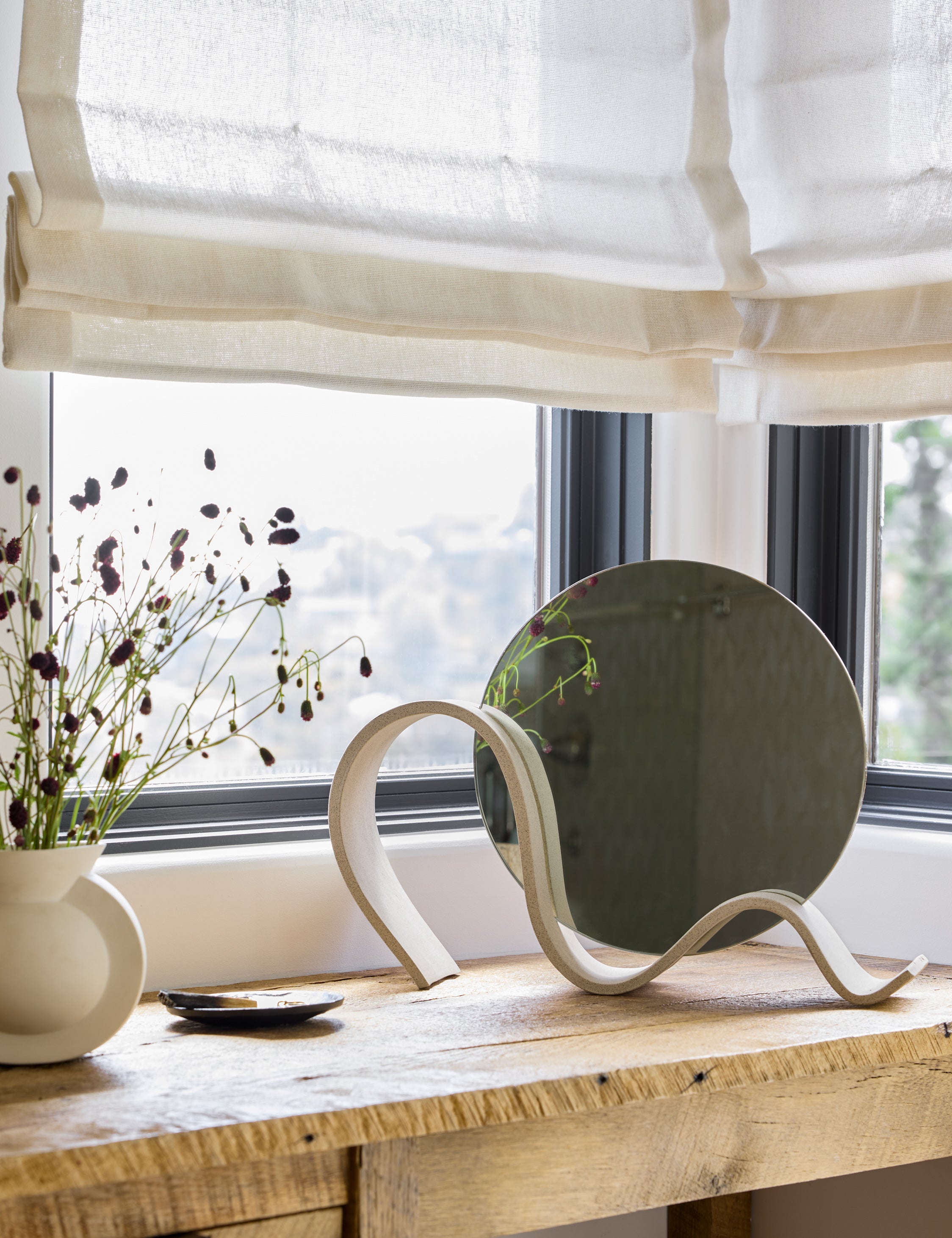 SIN Ceramics Wavee Table Mirror - Thumbnail 5