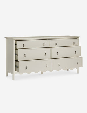 Open Box: Millie Dresser, Cream Oak