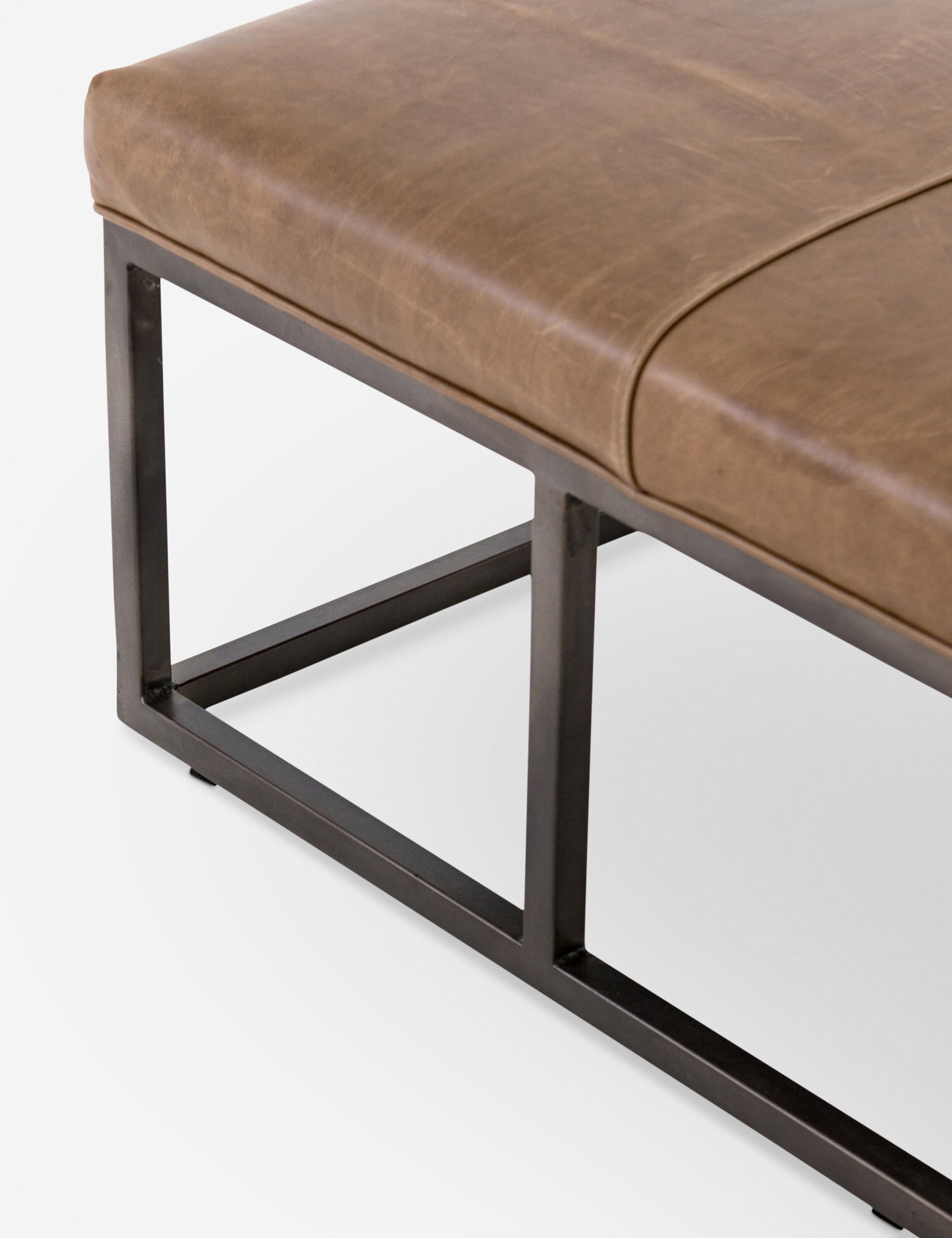 Kabina Leather Bench