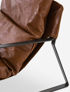 Marlyne Leather Accent Chair