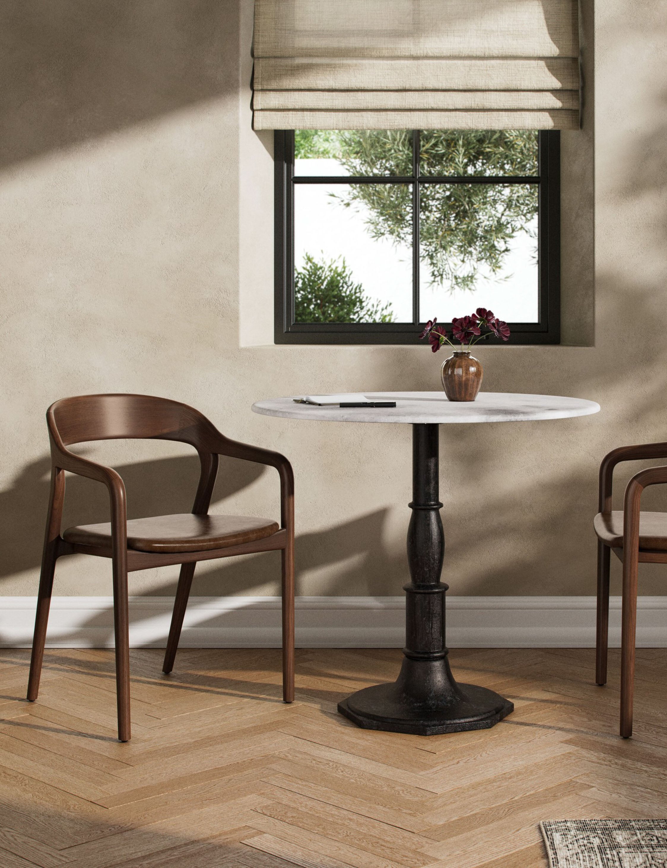 Lulu and Georgia Chantilly Bistro Table - Thumbnail 3