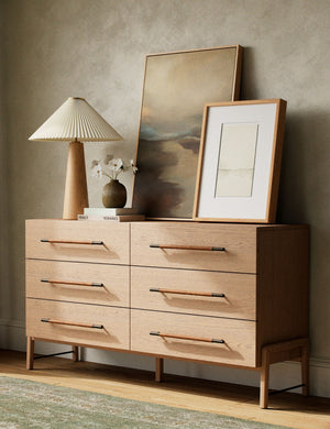 Rosedale 6 Drawer Dresser-Yucca Oak Rosedale 6 Drawer Dresser-Yucca Oak
