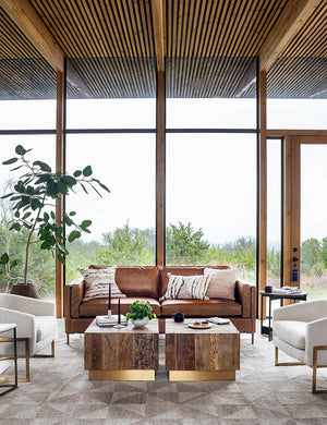 Orielle Leather Sofa