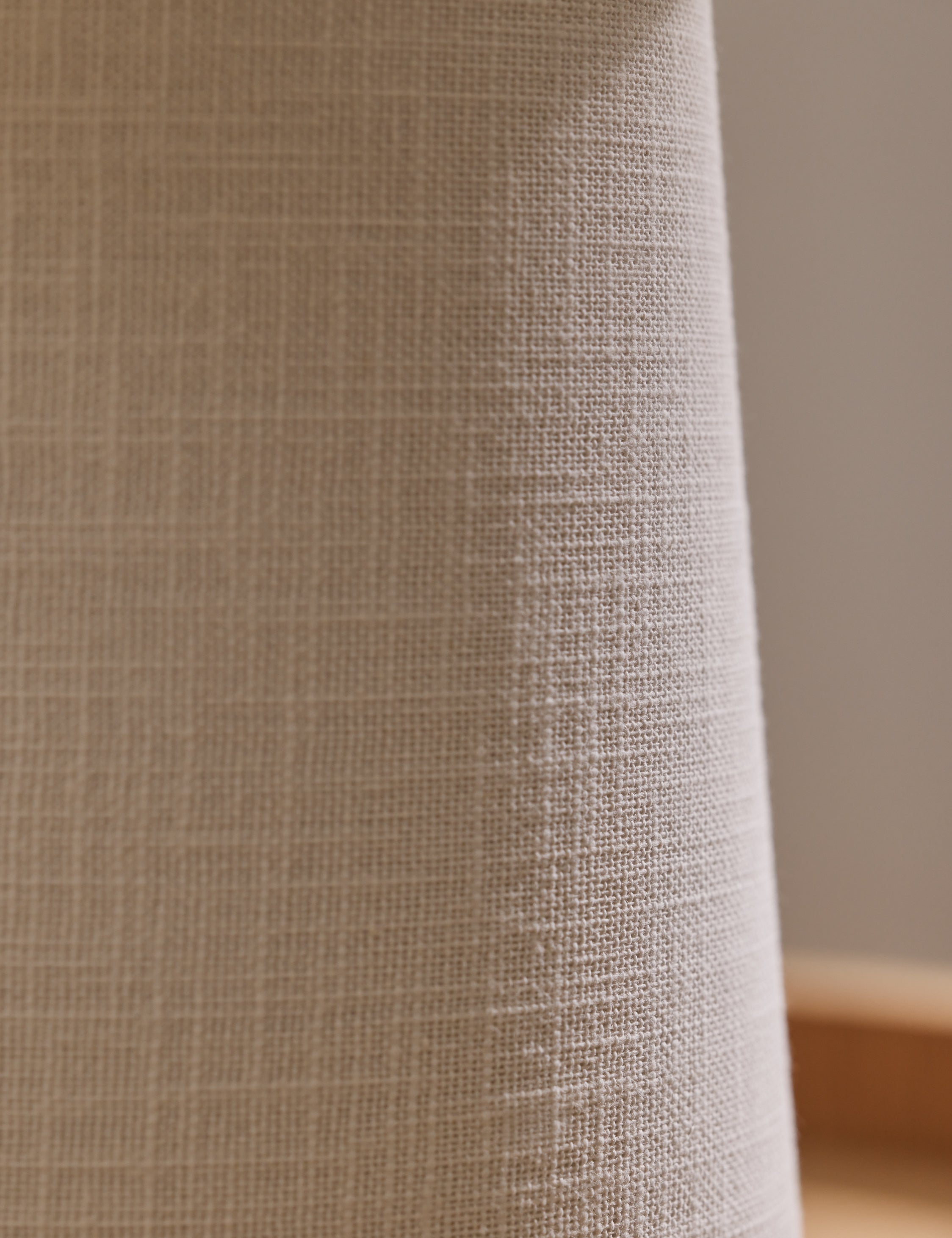 Snoh Tapered Linen Table Lamp