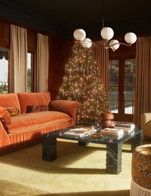 Yucca Sofa by Carly Cushnie : Goldenrod Plush Velvet / 97.5