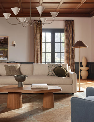 Masera Sofa : Flax Performance Cotton Weave / 96