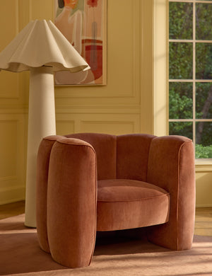 Mila Chair by Eny Lee Parker : Ivory Boucle