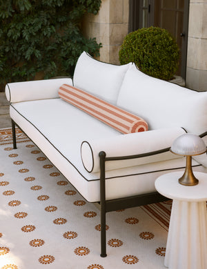 Leni Outdoor Sofa : Soapstone Perennials Rough n Rowdy