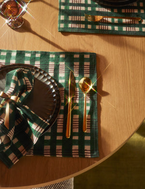 Linea Flatware 20-Piece Set by Mepra : Polished Champagne