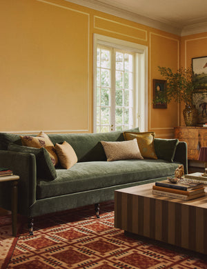 Fabienne Sofa : Cognac Velvet / 100