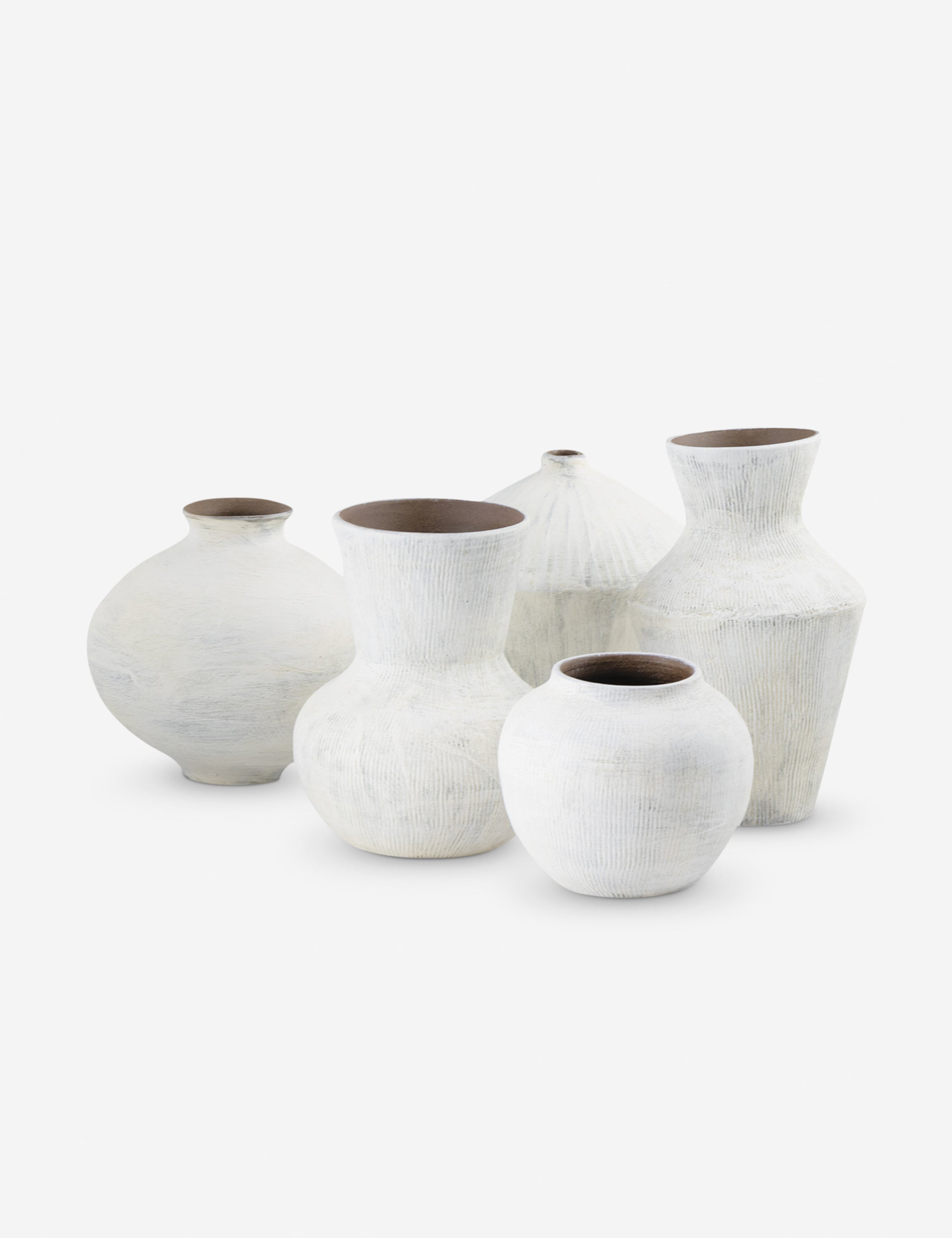 Noor Ceramic Vases (Set of 5)