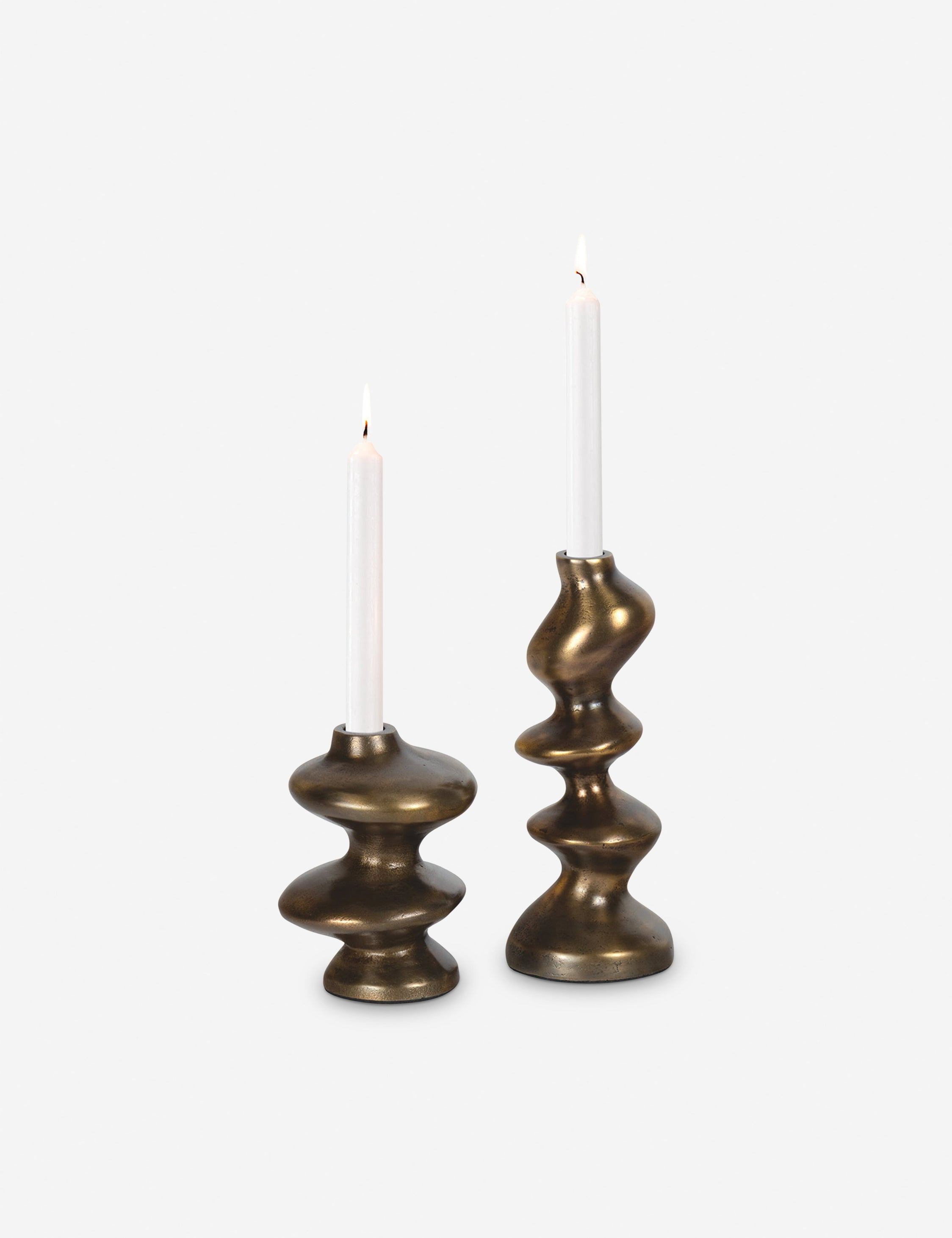 Blobby Candle Holder Set of 2