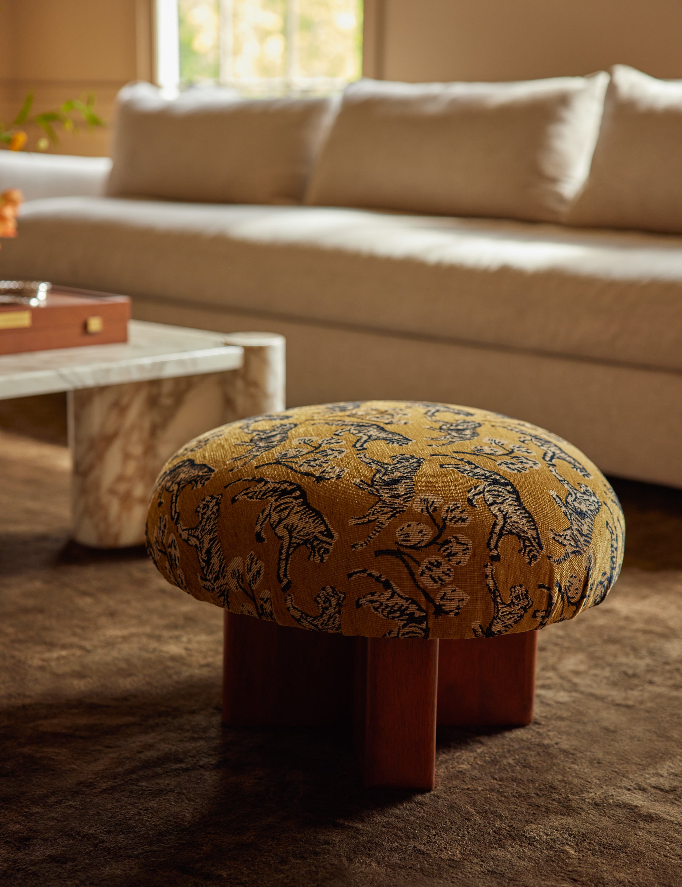 Lulu and Georgia Dashell Ottoman