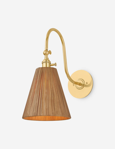 Torquay Rattan Sconce