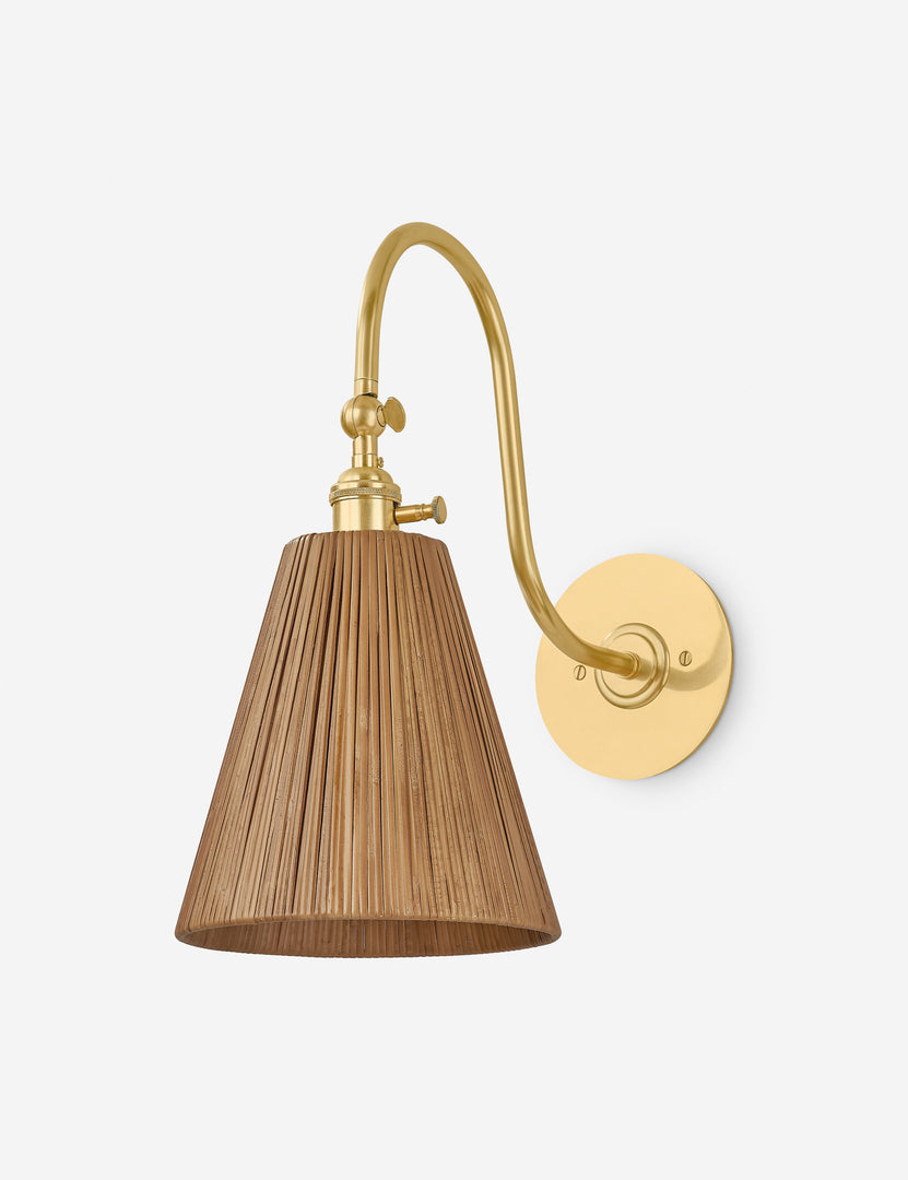 Torquay Rattan Sconce