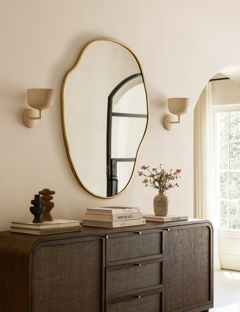 Puddle Mirror by Sarah Sherman Samuel, Black, Small - Lulu and Georgia Puddle Mirror by Sarah Sherman Samuel, Black, Small - Lulu and Georgia