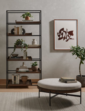 Emile Round Ottoman : Large