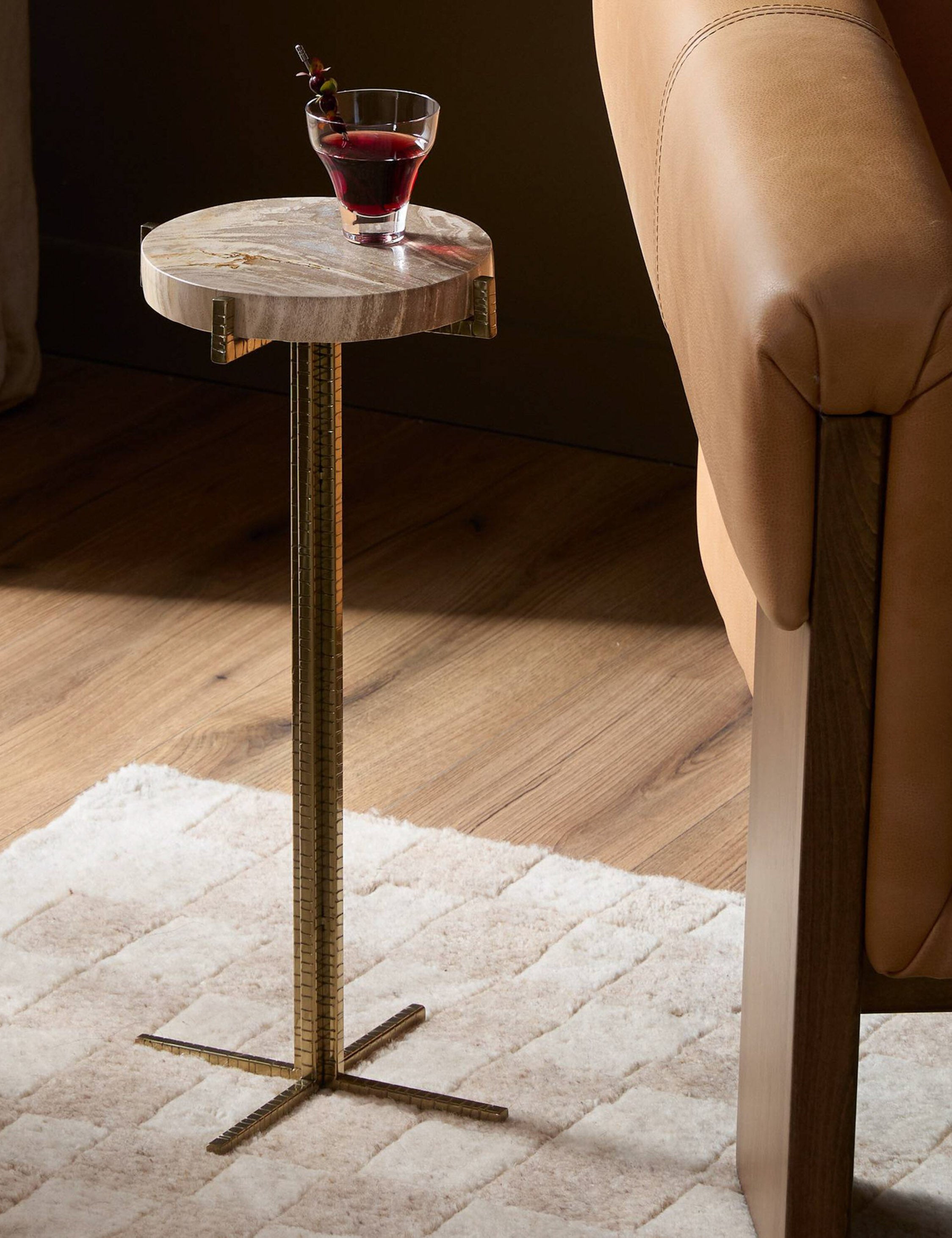 Casella Round Side Table - Thumbnail 5