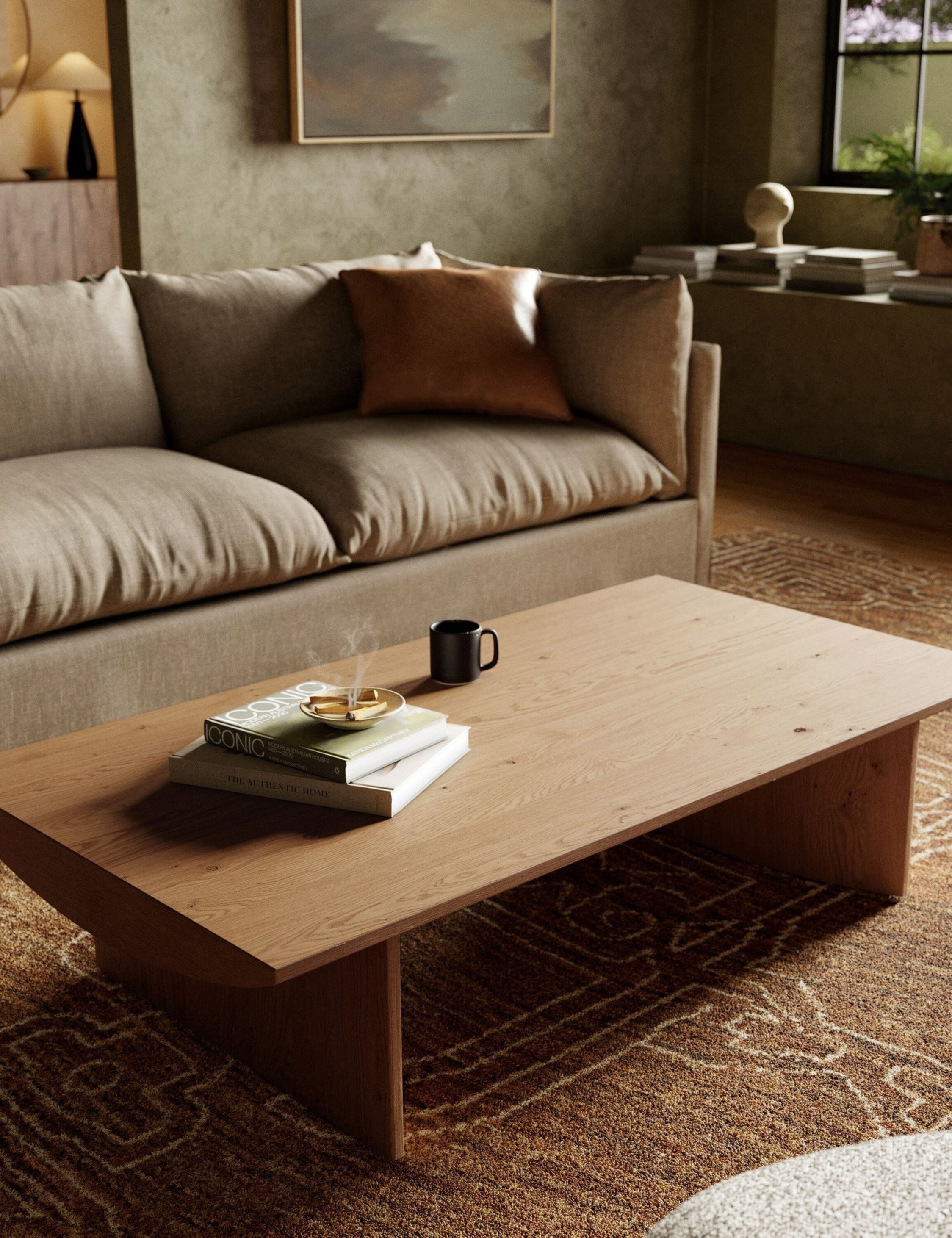 REMUS COFFEE TABLE 120 X 80イングリッシュオーク無垢材 REMUS COFFEE TABLE 120 X 80イングリッシュオーク無垢材