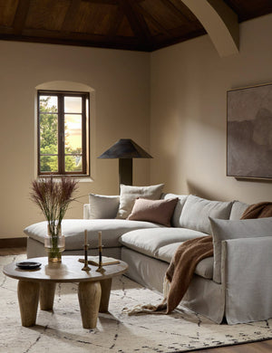 Arlen Sectional Sofa : Natural / 112