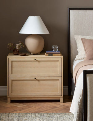 Open Box: Carly Nightstand, Natural