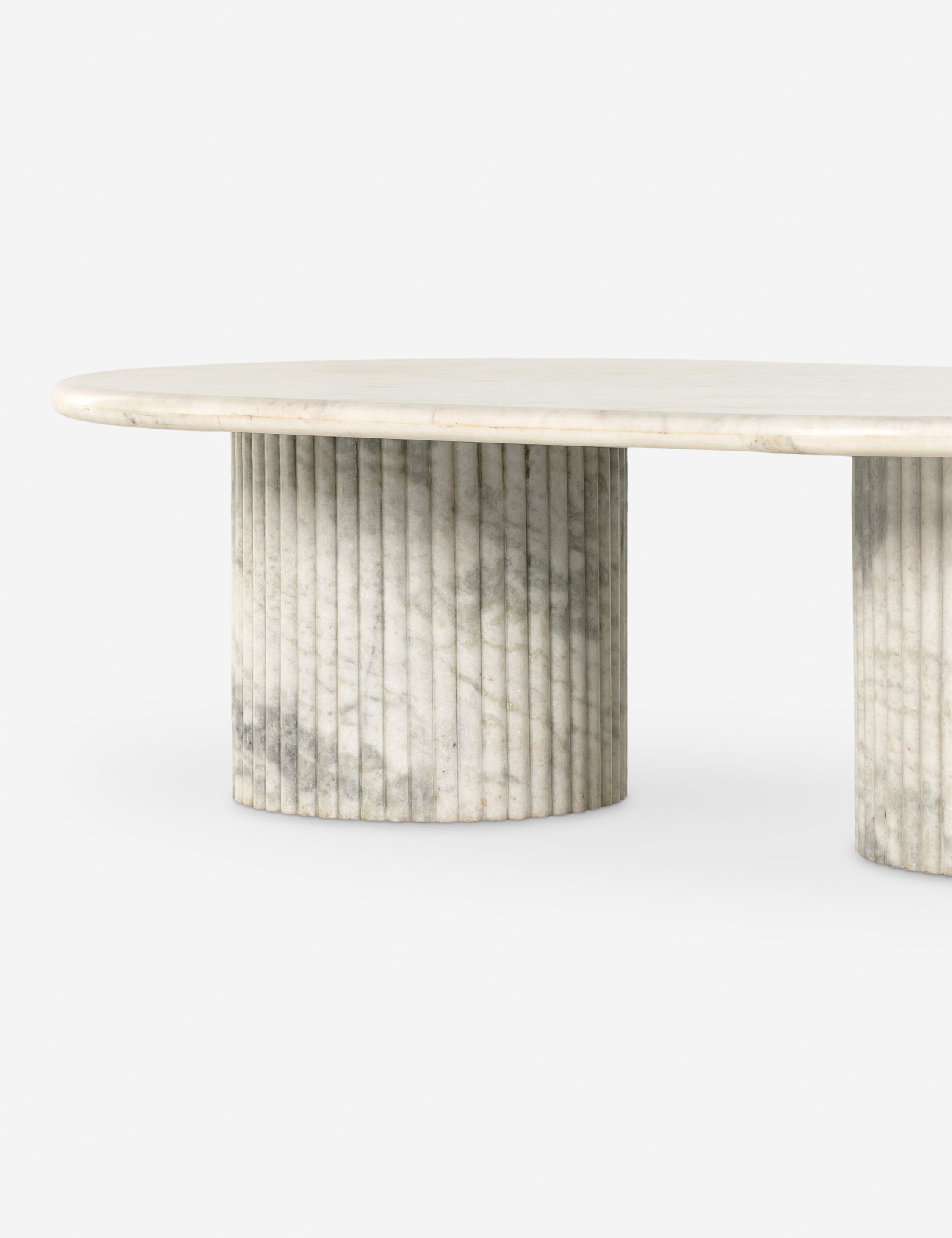 Mercer Oval Coffee Table - Thumbnail 5