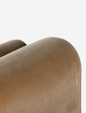 Open Box: Rowe Bench, Buff Velvet
