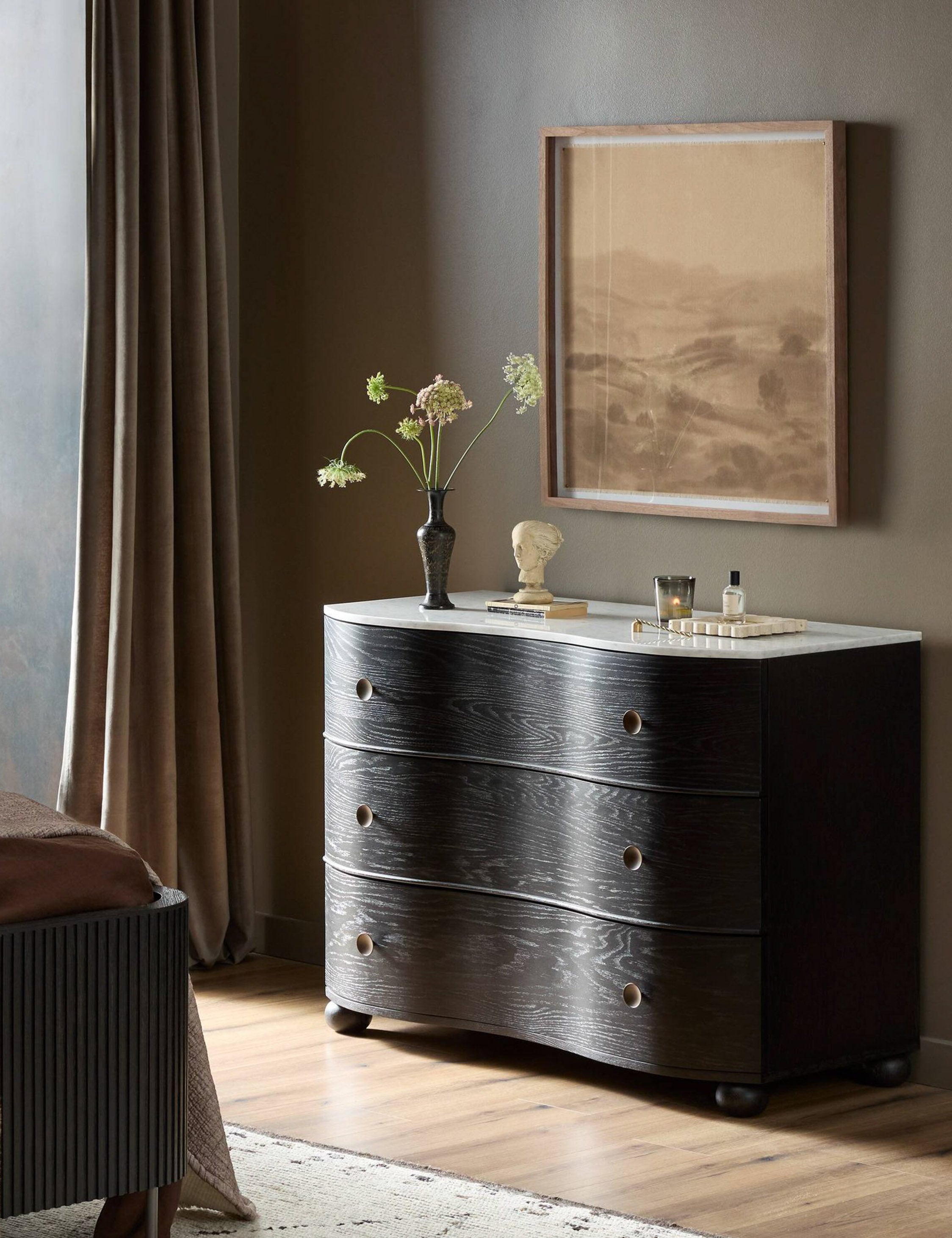 Amherst Marble Top Dresser