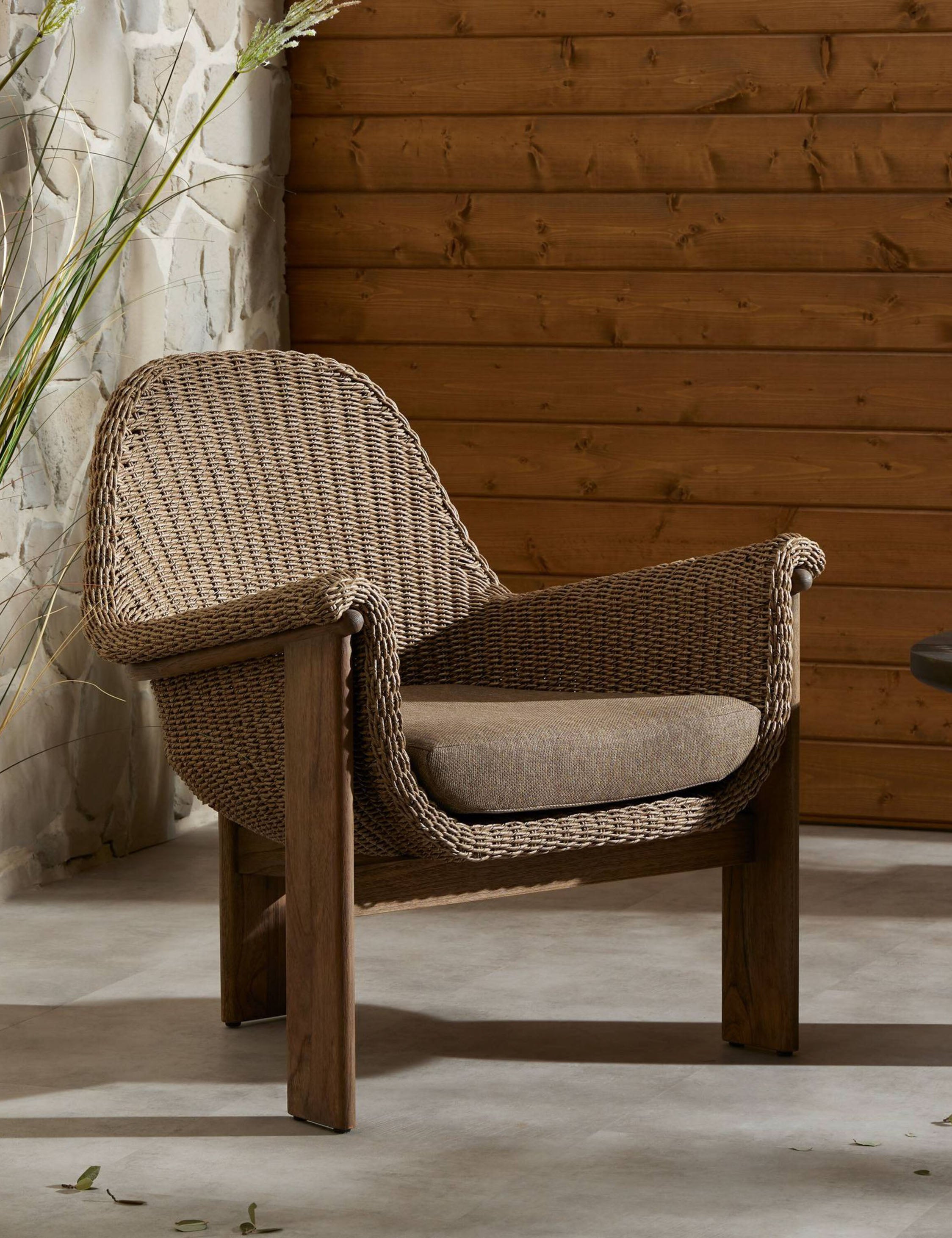 Faune Outdoor Accent Chair - Thumbnail 4