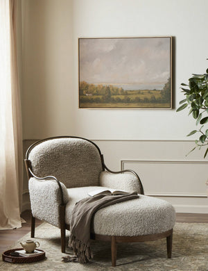 Open Box: Demi Chaise, Stone by Amber Lewis x Four Hands