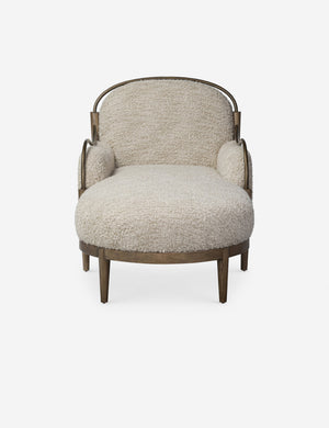 Open Box: Demi Chaise, Stone by Amber Lewis x Four Hands