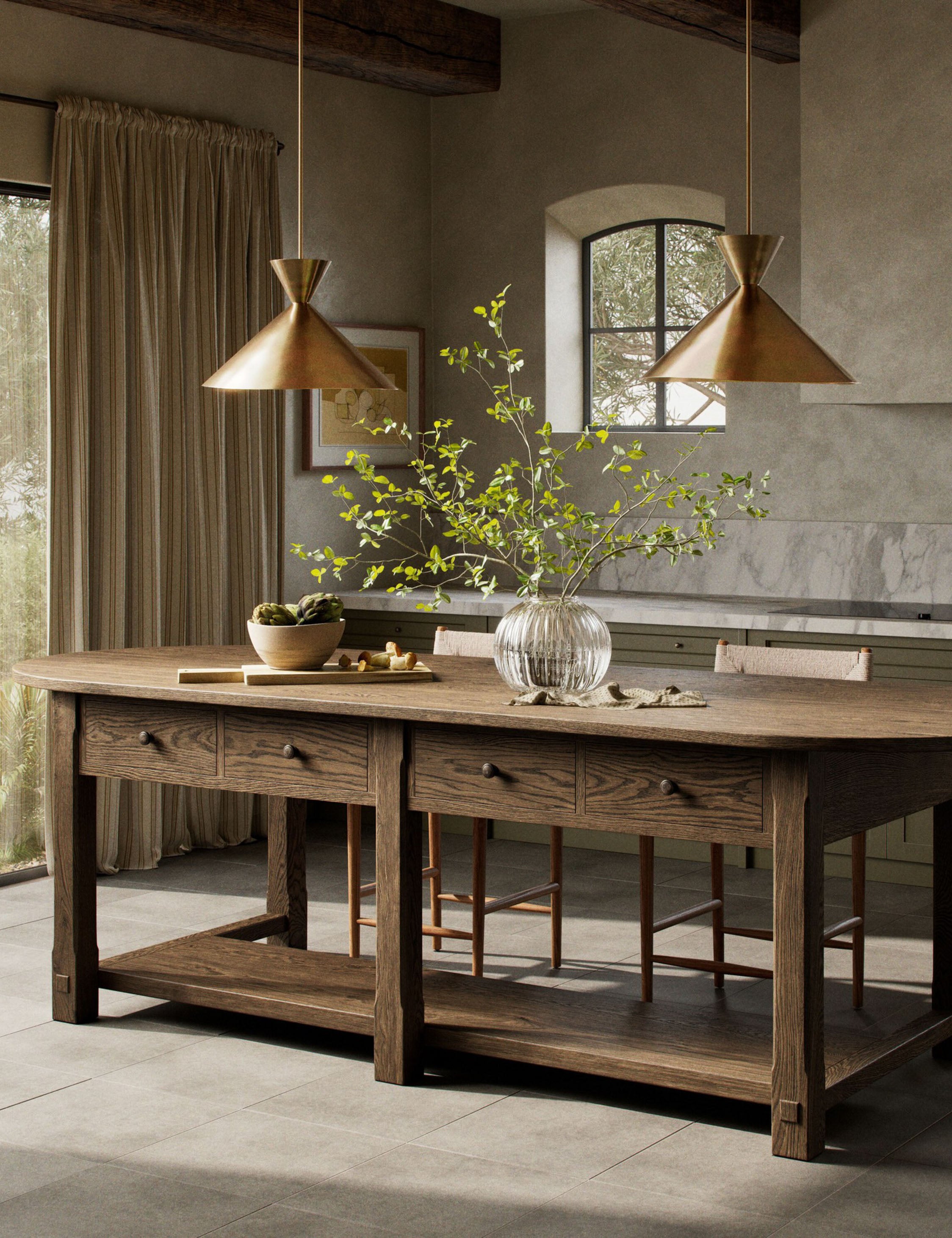 Elise Kitchen Island - Thumbnail 3