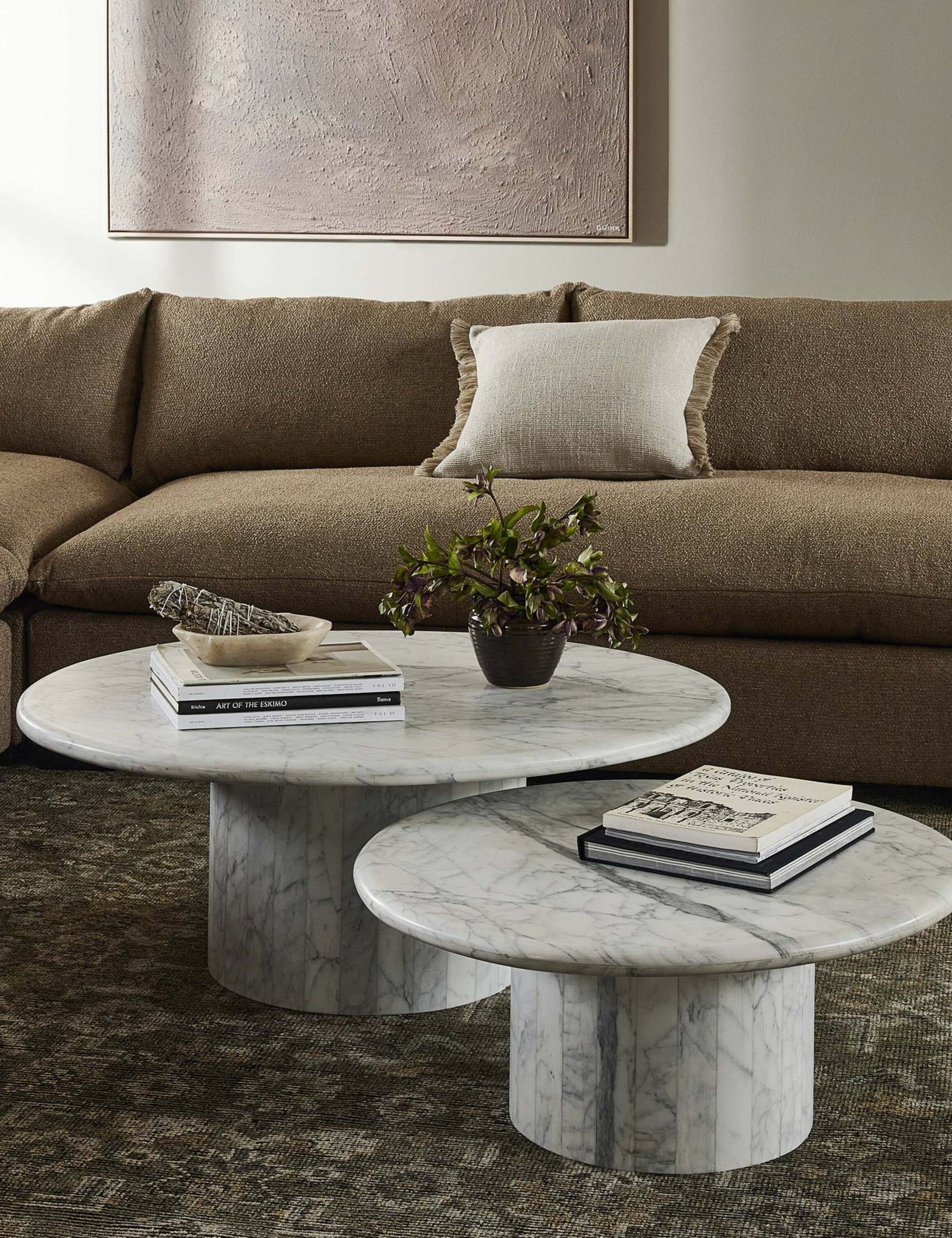 LANDGATHOME Bonastre Nesting Coffee Table - Thumbnail 5