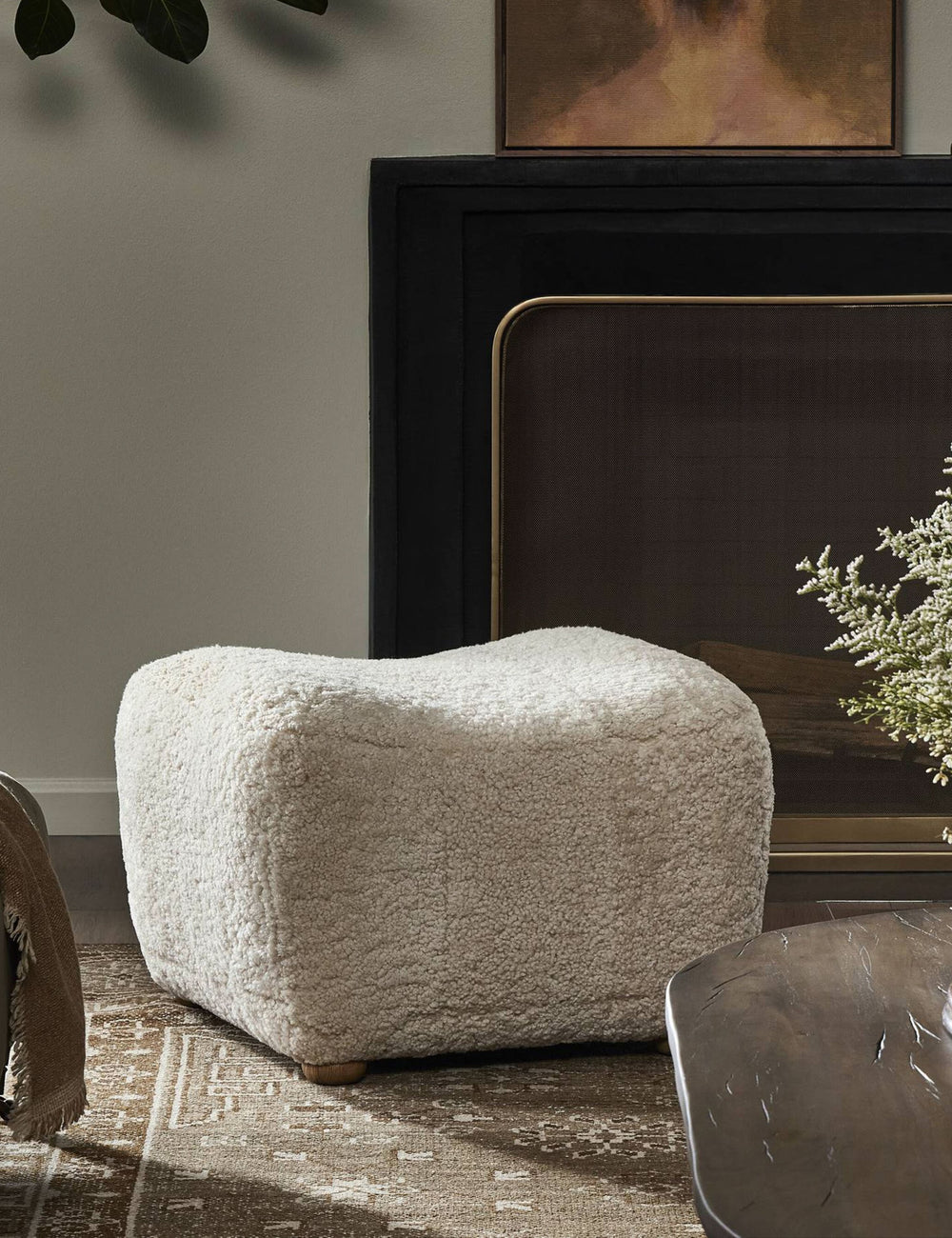 Oslo Ottoman by Amber Lewis x Four Hands