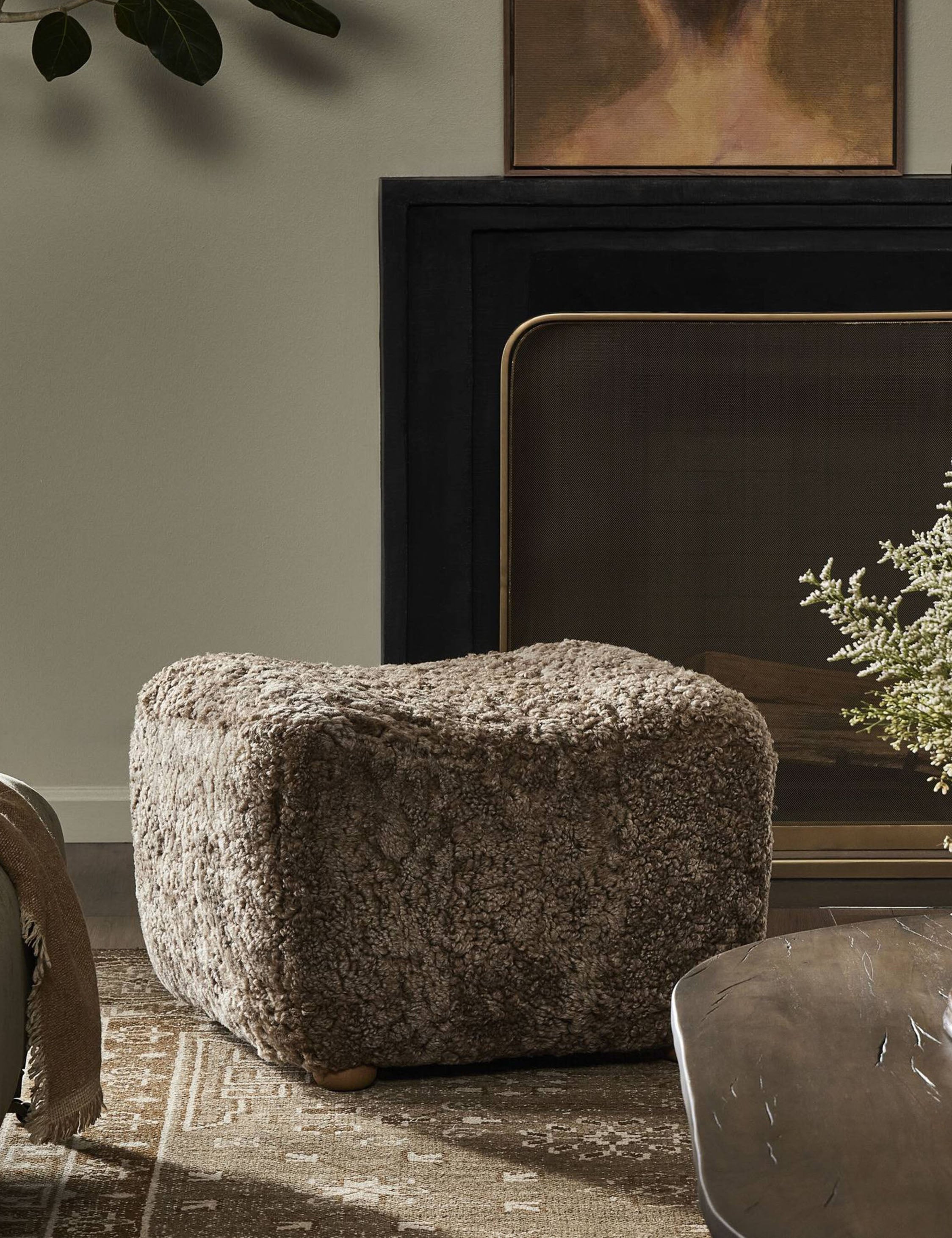 Oslo Ottoman by Amber Lewis x Four Hands