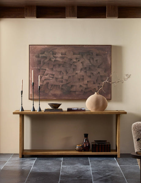 玄関 歓迎プレート[ᴡᴇʟᴄᴏᴍᴇ] Zeno Console Table by Amber Lewis x Four Hands