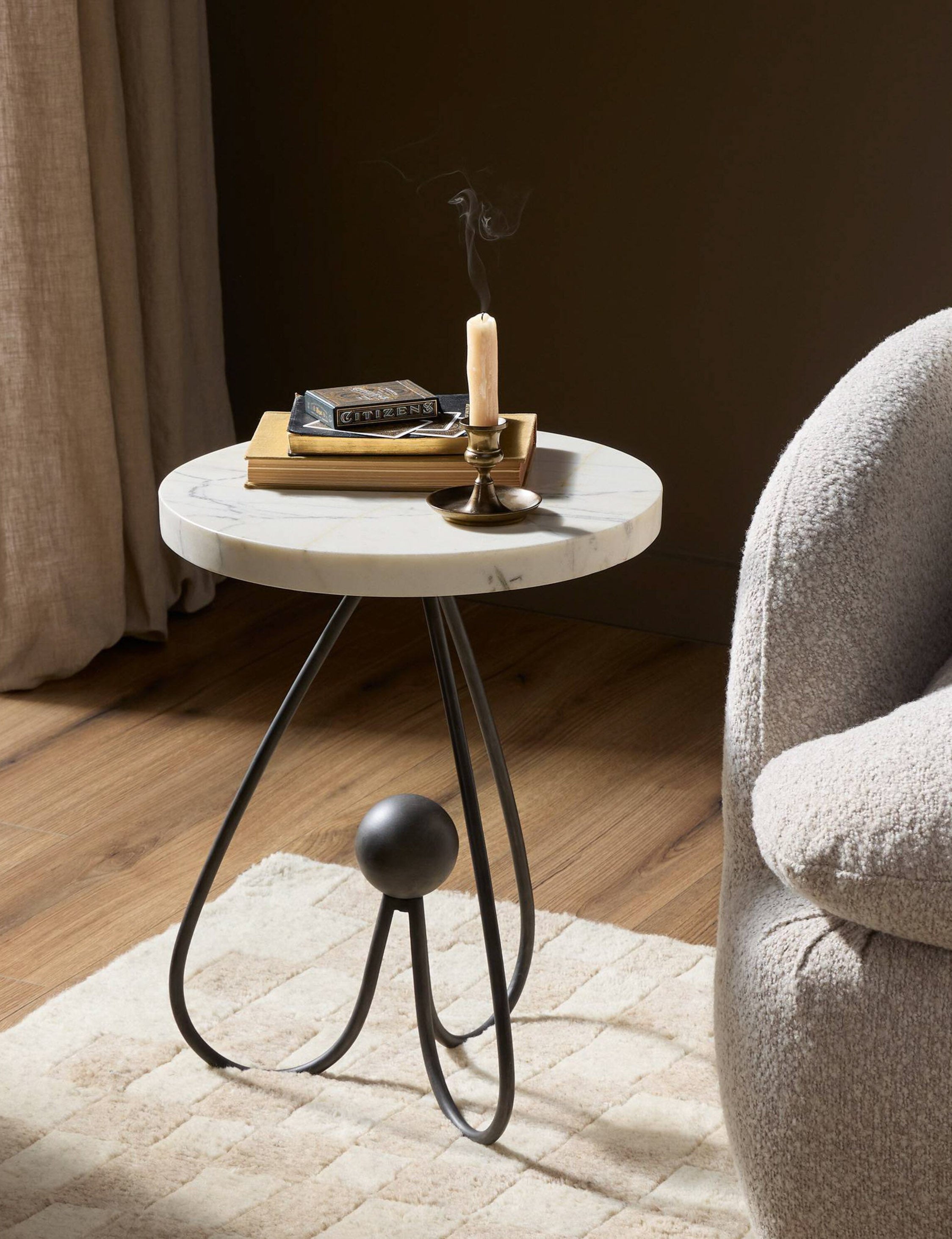 Vanetta Round Side Table - Thumbnail 3
