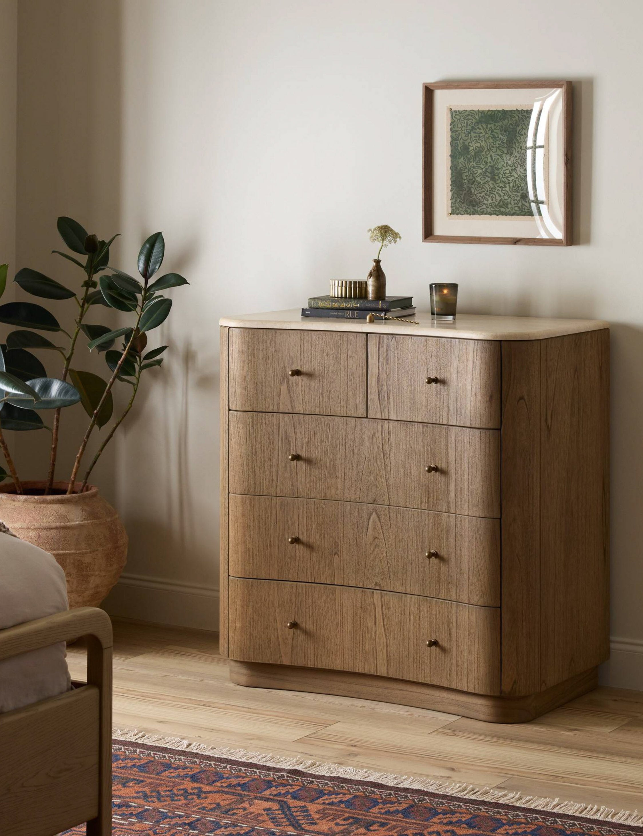 Rosebury 5-Drawer Dresser - Thumbnail 4