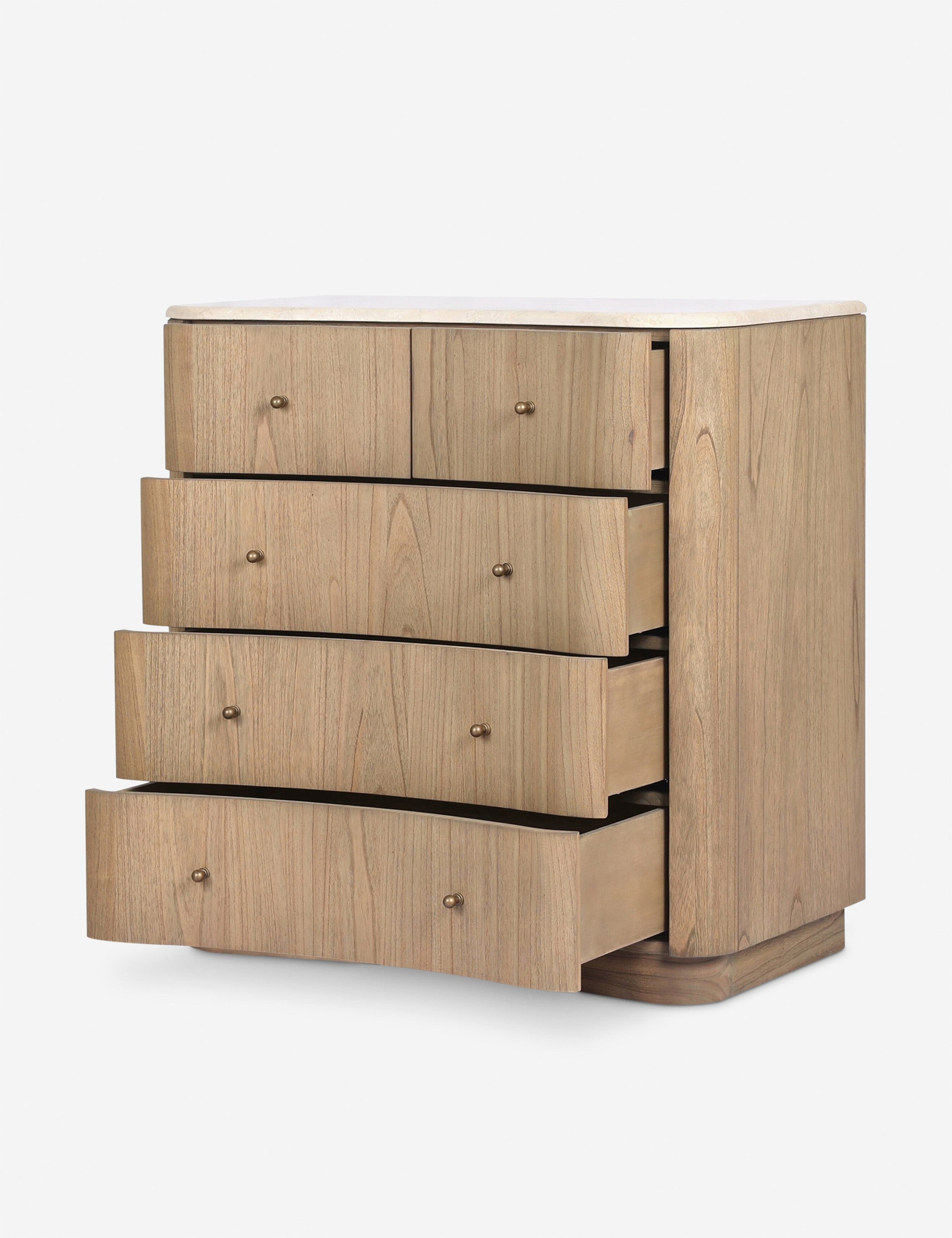 Rosebury 5-Drawer Dresser - Thumbnail 5