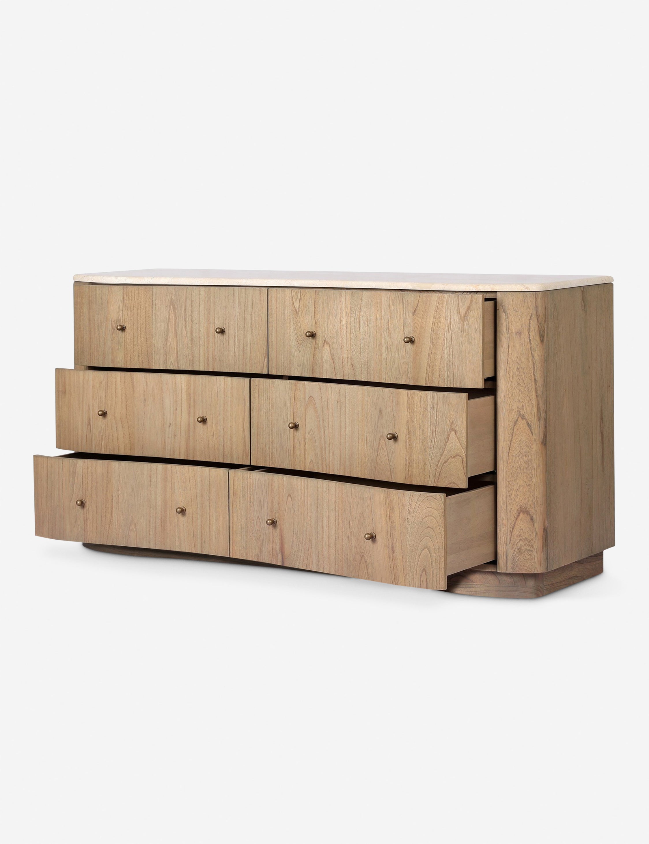 Rosebury 6-Drawer Dresser - Thumbnail 4