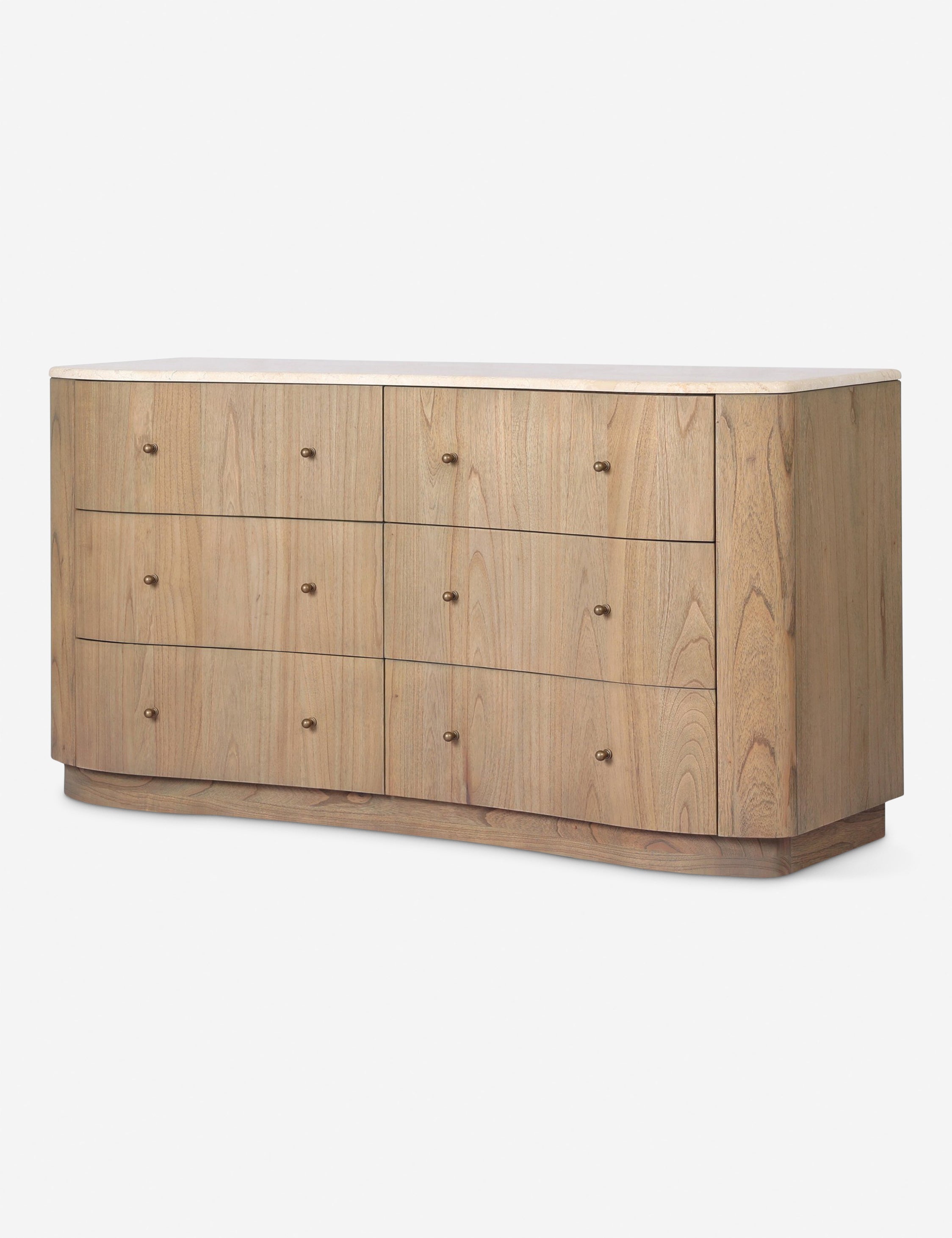 Rosebury 6-Drawer Dresser - Thumbnail 2