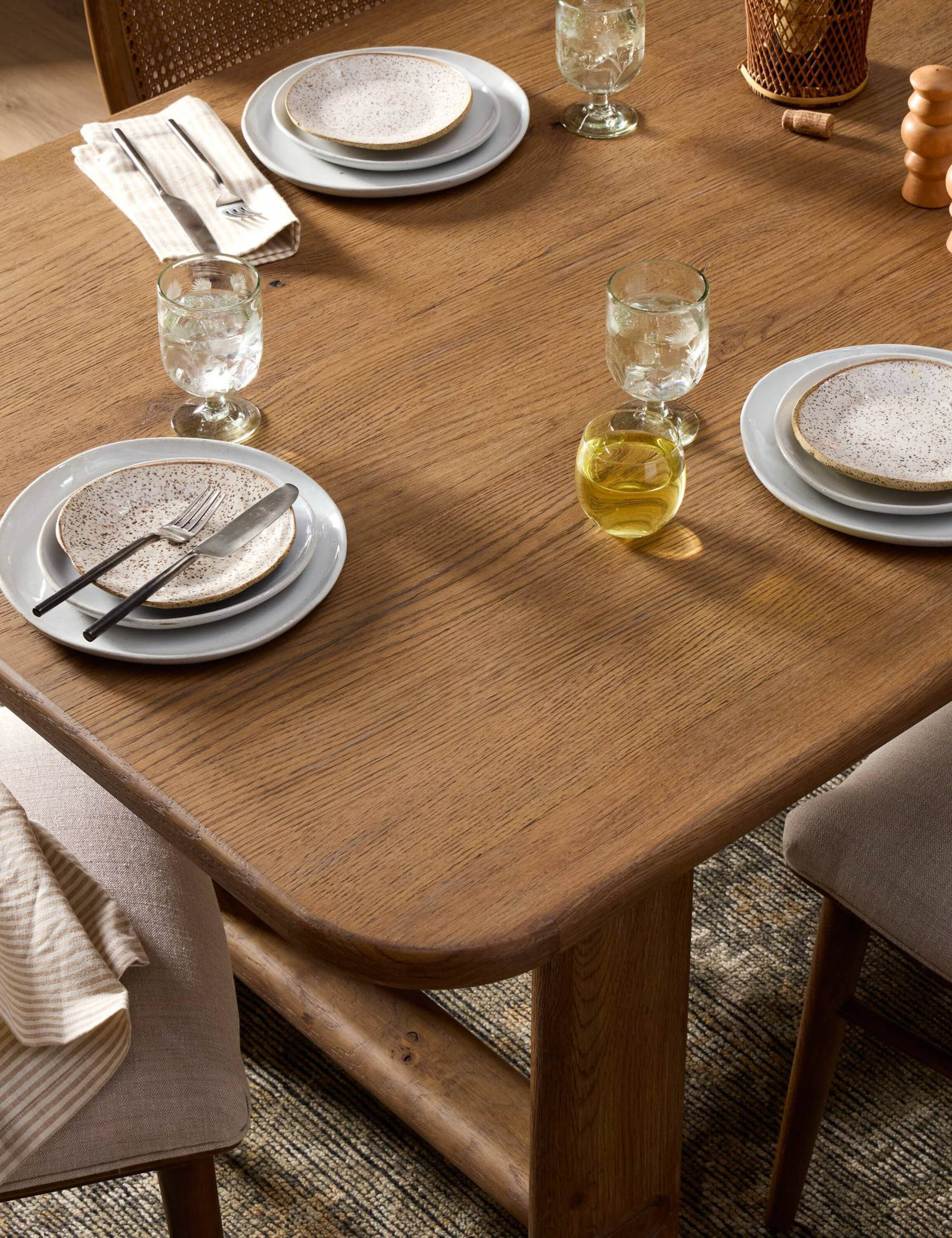 Amber Lewis x Four Hands Bramwell Dining Table - Thumbnail 5