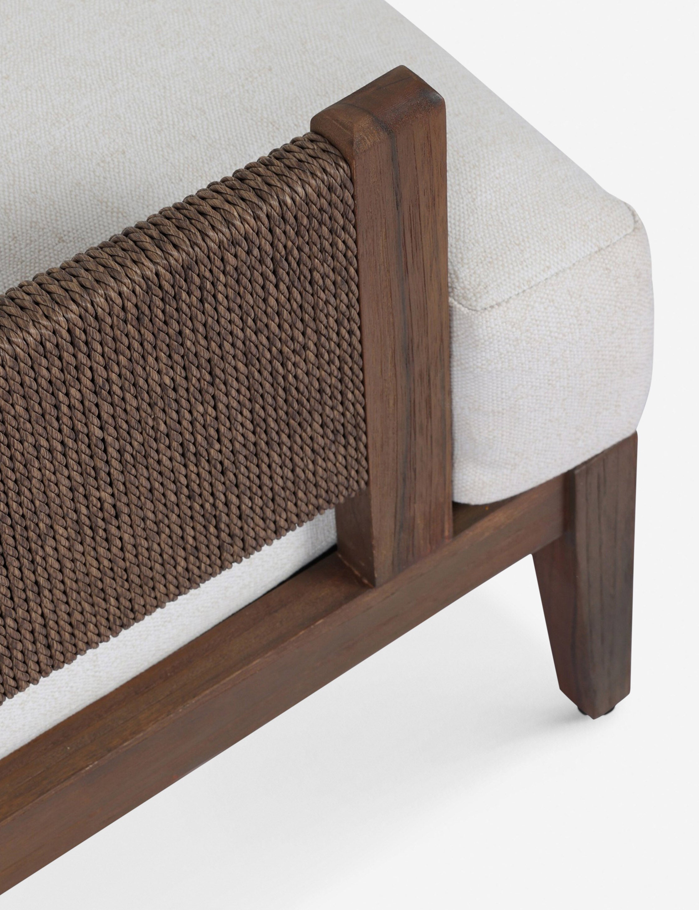 Amber Lewis x Four Hands Brewer Outdoor Accent Chair - Thumbnail 3