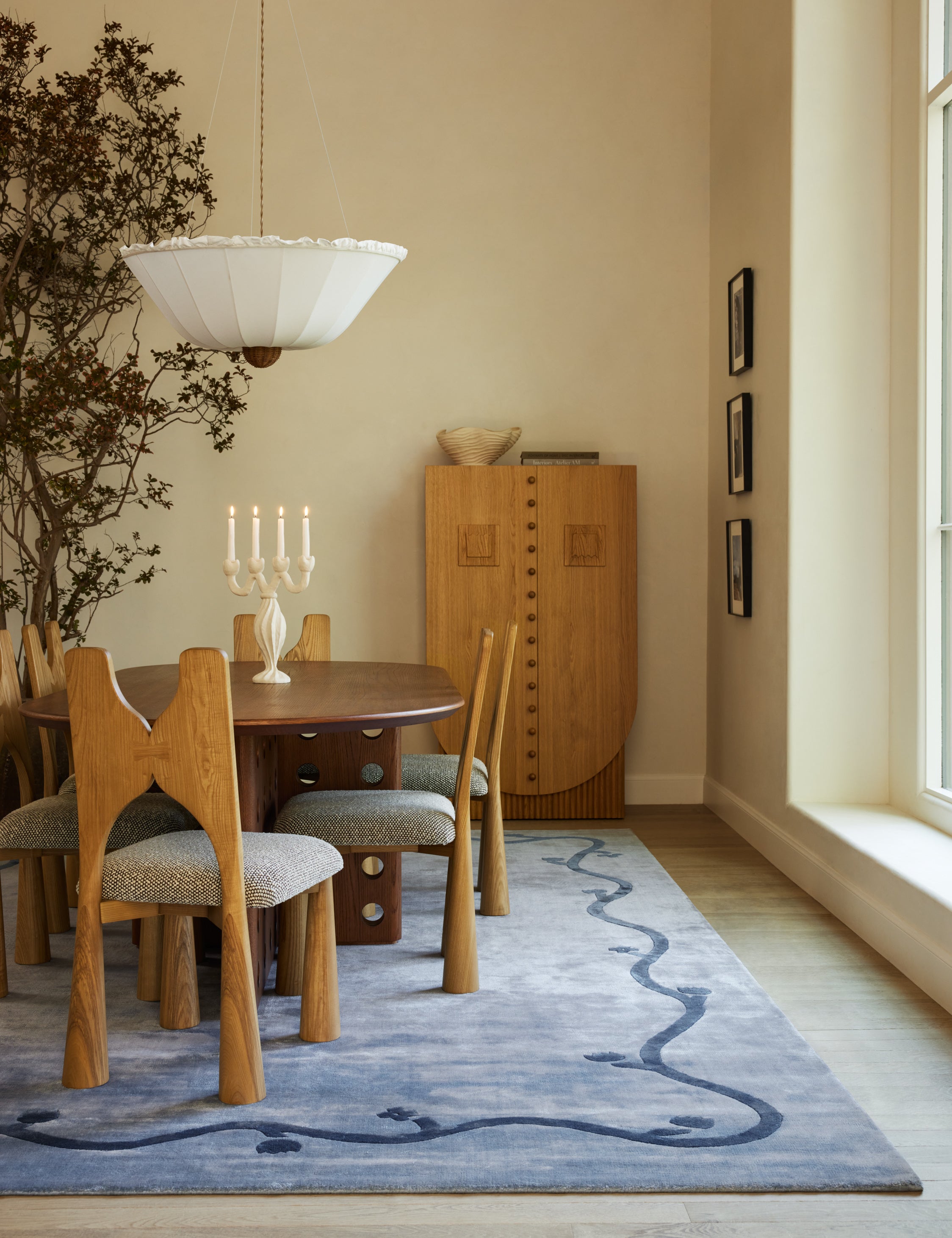 Sherman Faxe Rug Vinyet Hand-Loomed Rug by Sarah Sherman Samuel